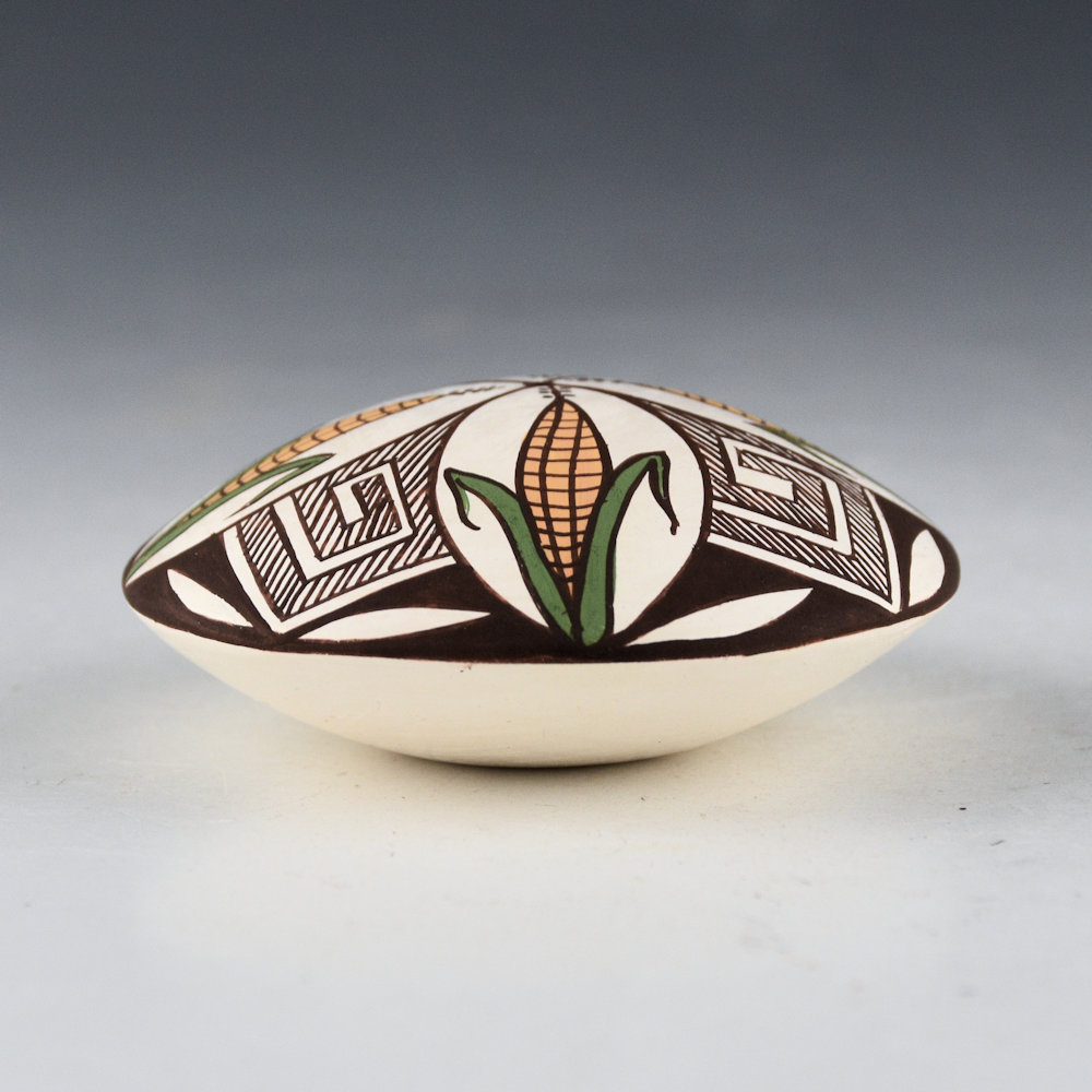 Lewis-Garcia, Diane - Polychrome Seedpot with Four Ears of Corn - Image 2