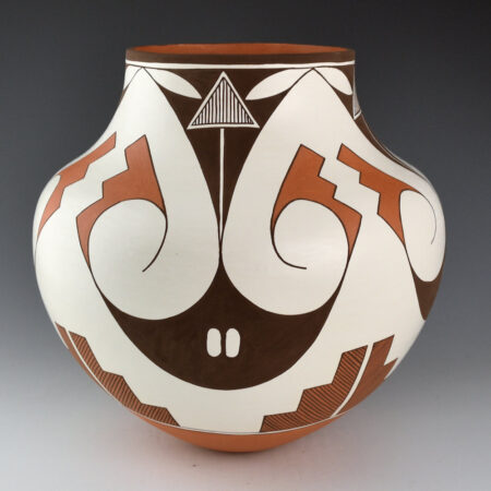 Alternative view of Patricio, Felisha - 9" Tall Water Jar with Rain Birds
