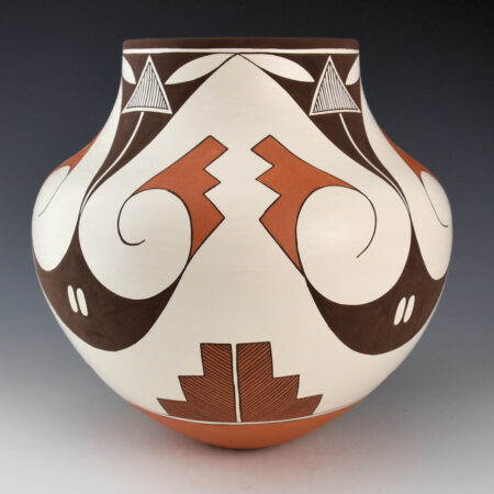 Patricio, Felisha - 9" Tall Water Jar with Rain Birds