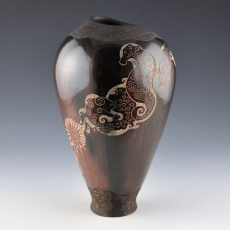 Alternative view of Naranjo, Forrest - 8" Tall "Under the Sea" Jar