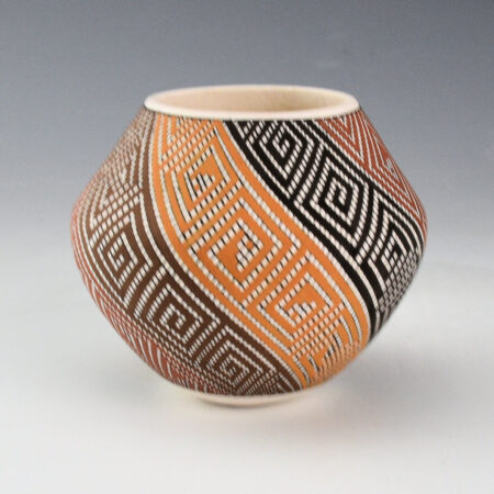 Alternative view of Antonio, Frederica - "Winter Rainbow" Five Color Water Jar