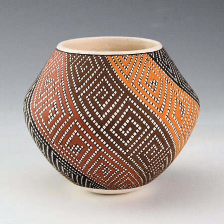 Antonio, Frederica - "Winter Rainbow" Five Color Water Jar