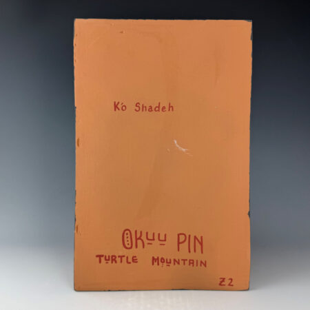 Alternative view of Garcia, Jason - "K'o Shadeh" Buffalo Maiden Clay Tile