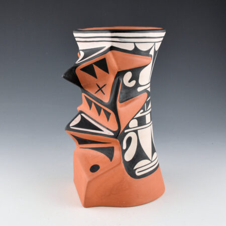 Alternative view of Suina, Jeff - "Duality" Geometric Design Jar
