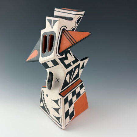 Alternative view of Suina, Jeff - "Pixie" Angular Geometric Design Jar