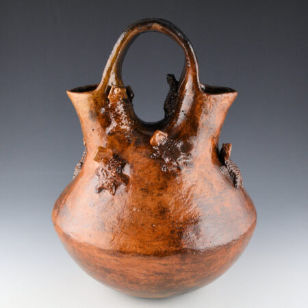 Alternative view of Chee, Johnathan - 11" Tall Wedding Vase with 10 Horned Lizards