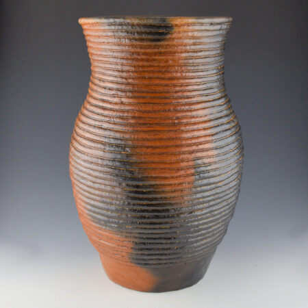 Alternative view of Goodman, Louise - 15" Tall "Rope" Water Jar with 39 Rows (1990s)