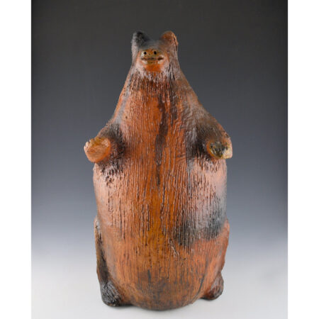 Alternative view of Goodman, Louise - 16" Tall Clay Bear Figure (1990s)