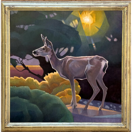 Molnar, Marcia - "Between Sun and Sage" Oil on Linen (30" x 30")