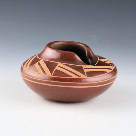 Folwell, Polly Rose - Swirling Star Small Jar with Asymmetric Rim