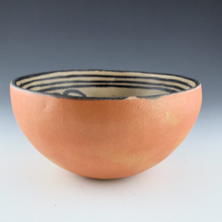 Alternative view of Tenorio, Robert  - Open Bowl with "Antelope Men" 2000