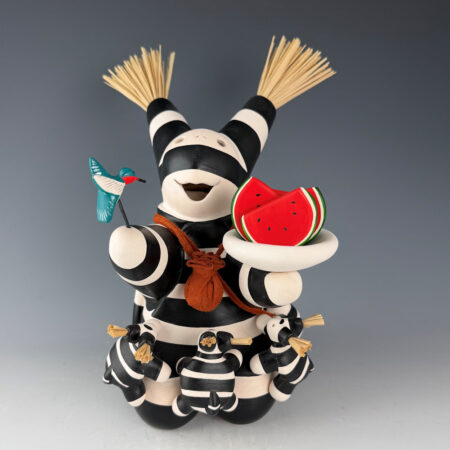 Chitto, Randall - Turtle Storyteller with Three Kids, Watermelon, and Hummingbird (2025)