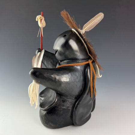 Chitto, Randall - "Choctaw Dancer" Clay Turtle