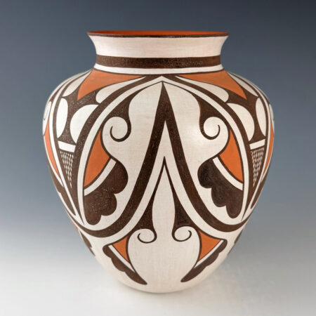 Alternative view of Nahohai, Randy - Rainbirds and Clouds Water Jar (1997)