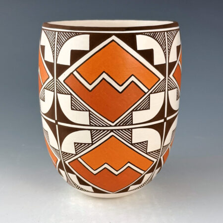 Alternative view of Patricio, Robert - "Sunrise over the Mesas" Chocolate Jar