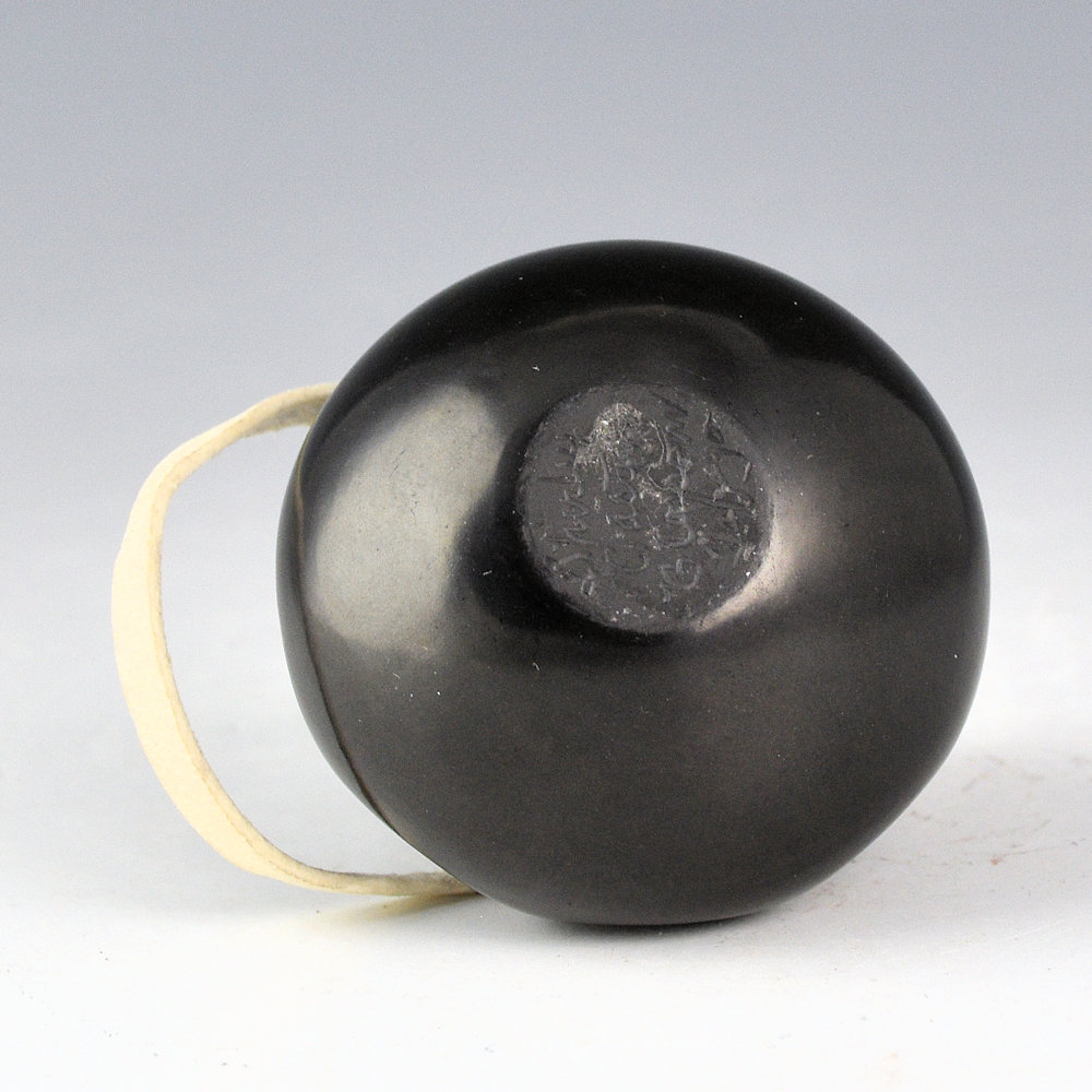 Tafoya, Shirley - Small Double Spout Canteen with Gourd Indentions - Image 5