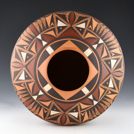 Alternative view of Lucas, Steve - 10" Wide "Butterflies" Large Jar (2008), Ribbon