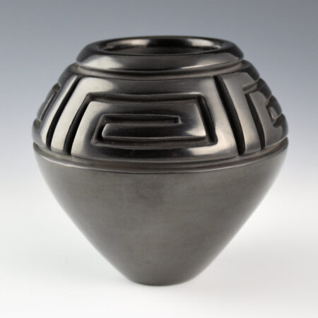 Alternative view of Roller, Cliff - Jar with Interlocking Cloud Designs