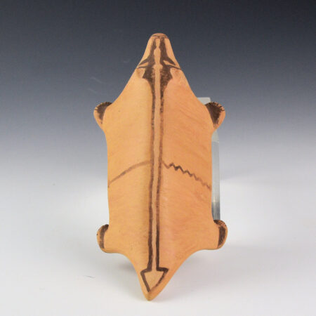 Alternative view of Tso, Jr., Damon - Large Clay Badger with Heartline