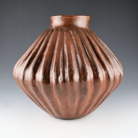 Tso, Faye - Large 28 Rib Melon Jar (1986)