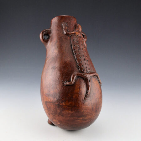 Alternative view of Tso, Faye - Canteen with Raised Lizard (1980s)