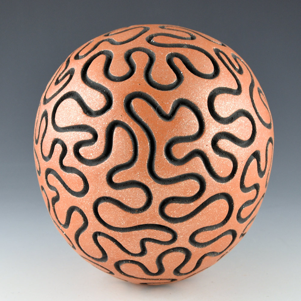 Candelario, Hubert - 7" Tall Puzzle Seedpot (1997) - Image 4