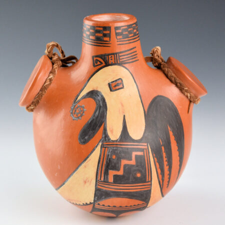 Sahme, Jean - Red Canteen with Hummingbird Design (2000s)