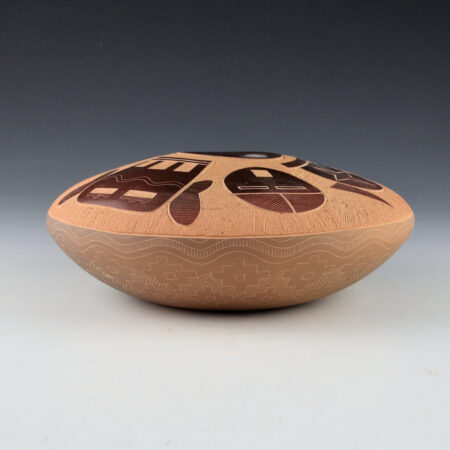 Alternative view of Naranjo, Jody - Bowl with Six Katsina Faces (1998)