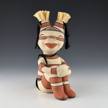 Wall, Kathleen - Sitting Koshari Clay Figure