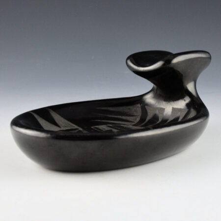 Tafoya, Legoria - Oval Bowl with Sun Design (1950s)