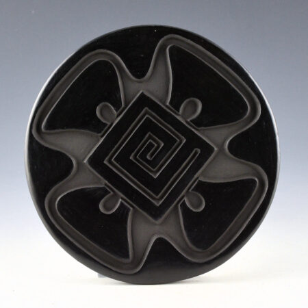 Alternative view of Naranjo, Madeline - "The Path to Four Directions" Bears Round Tile