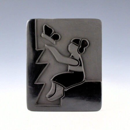 Naranjo, Madeline - "Butterfly Connection" Clay Tile