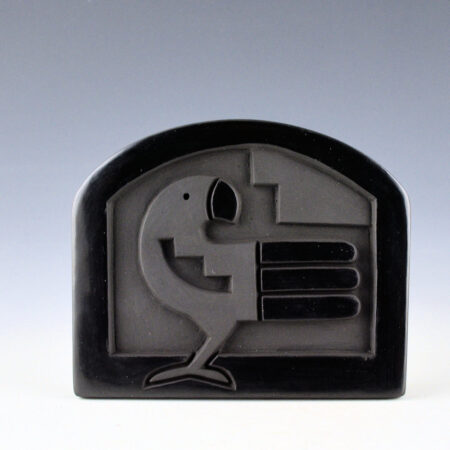 Naranjo, Madeline - "A View in Time" Parrot Tile