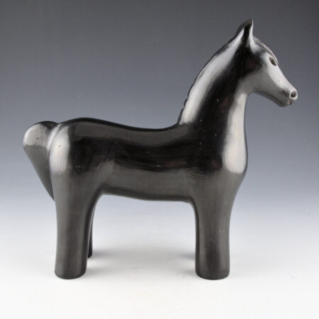 Alternative view of Naranjo, Maria I. - Clay Horse (1950s)