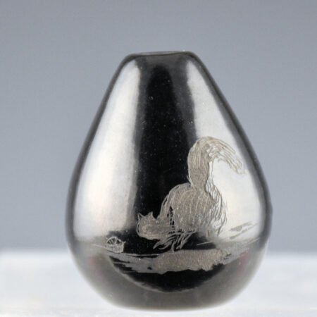 Tafoya, Myra Little Snow - Mini Jar with Squirrel (1970s)