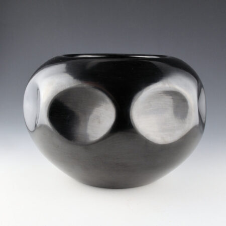 Youngblood, Nathan - 9" Wide Large Gourd Bowl (1980's)