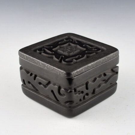 Alternative view of Youngblood, Nathan - Small Box with Double Avanyu and Cloud Lid