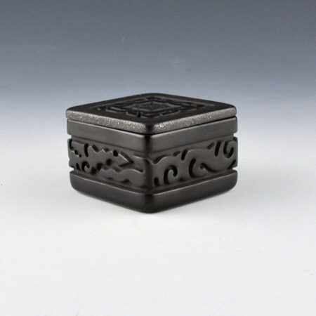 Youngblood, Nathan - Small Box with Double Avanyu and Cloud Lid