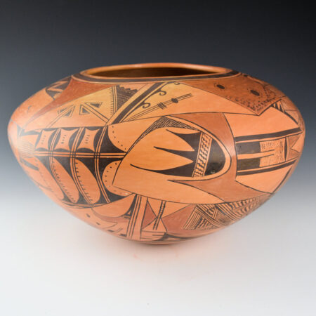 Alternative view of Nampeyo, Priscilla Namingha - 11" Pottery Shard Design Bowl (1990s)