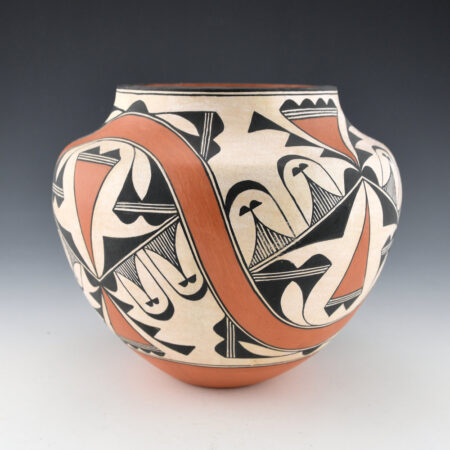 Alternative view of Aragon, Rachel - Water Jar with Rainbirds and Rainbows (1980s)