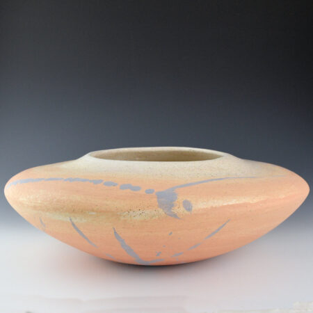 Folwell, Susan - "Painted Desert Horizons on Route 66" 14" Wide Jar