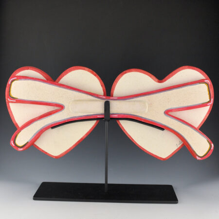 Alternative view of Folwell, Susan - "1988" Clay Heart Shaped Sunglasses (published)