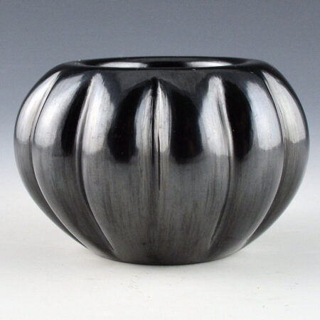 Alternative view of Tafoya, Shirley - Melon Bowl with 12 Ribs (1976)