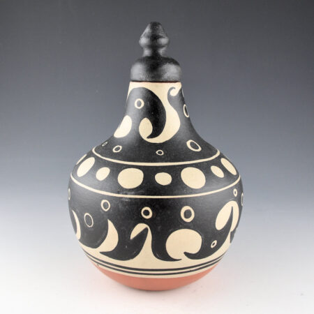 Tenorio, Thomas - Lidded Jar with Water Designs (2013)
