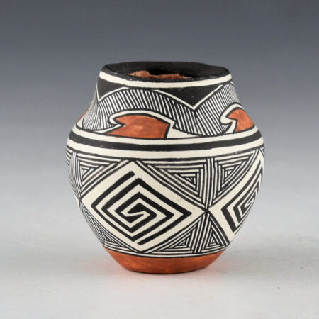 Natseway, Thomas - Mini  Water Jar with Fine-Line Rain Designs (1981)