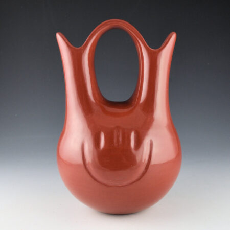 Garcia, Tina - Red Wedding Vase with Bear Paws (1984)