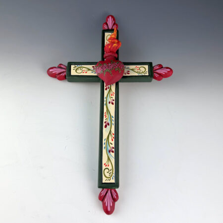 Arthur Lopez - “Corazon de Marie" or "Heart of Mary" Cross