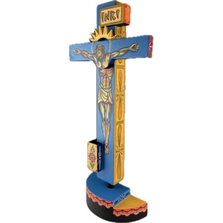 Alternative view of Arthur Lopez - “The Radiant Christ" Standing Cross