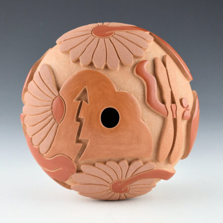 Alternative view of Borts-Medlock, Autumn  - Bowl with Dragonfly and Flowers (2005)