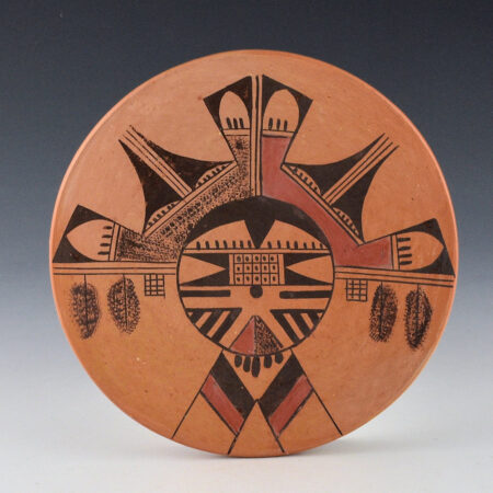 Sakeva, Beth - Round Tile with Shalako Katsina (1978)